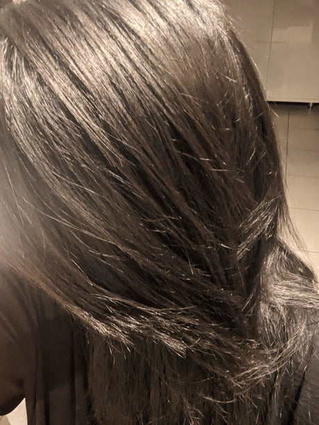 Cheveux de Sam après la Cure Régénérante (avis Judge.me)