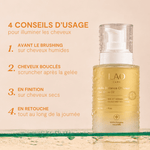 Flacone di Olio Illuminante Capelli LAO Care e i suoi 4 consigli d'uso