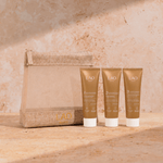 Kit de Viaje Tratamiento Bond Repair LAO Care: estuche de tela y 3 tubos de viaje