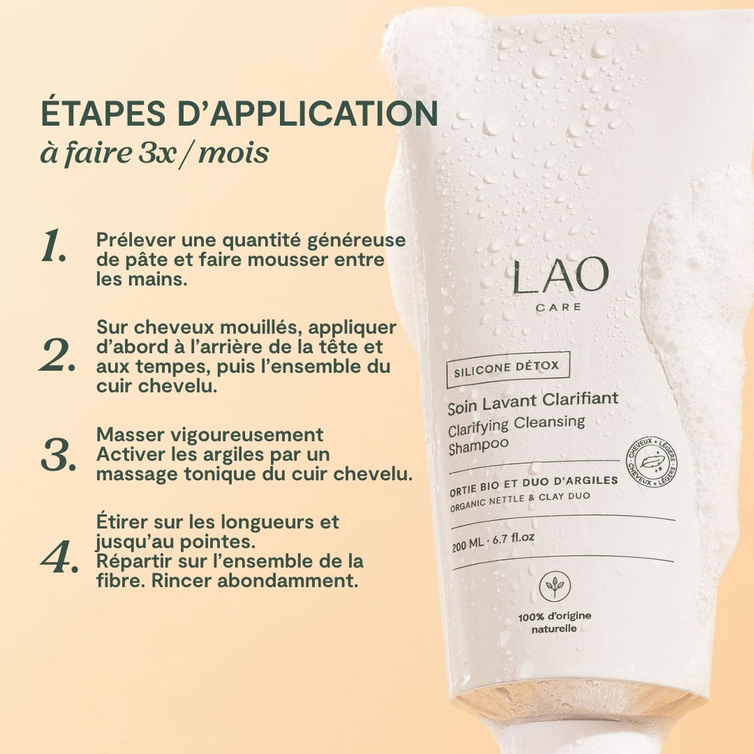 Conseils d'utilisation de la Cure Régénérante & Silicone Détox
